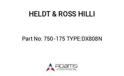 750-175 TYPE:DX808N